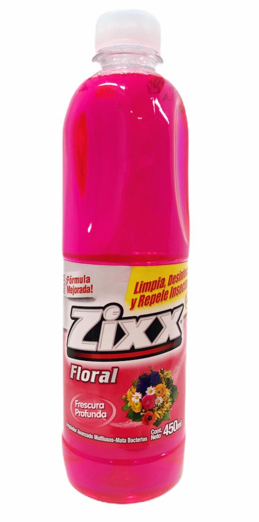 DESINFECTANTE ZIXX FLORAL 450 