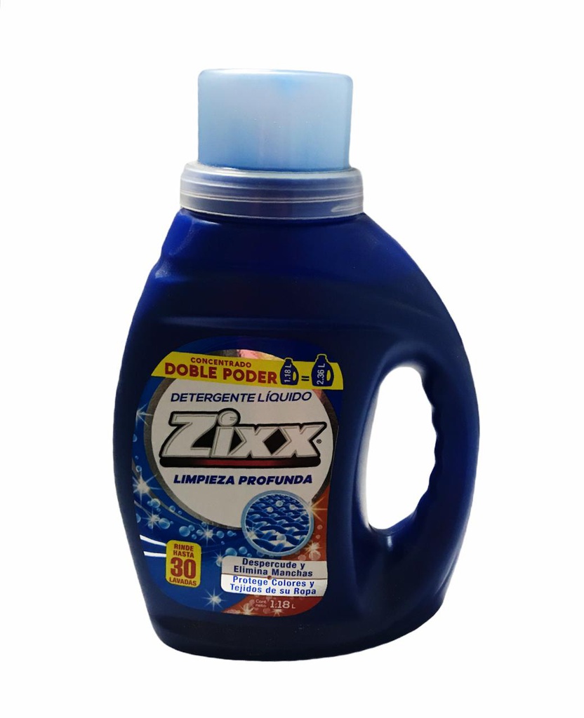 DETERGENTE ZIXX LIQUIDO 1.18L