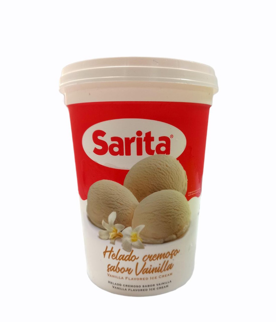 HELADO SARITA VAINILLA 1 LITRO