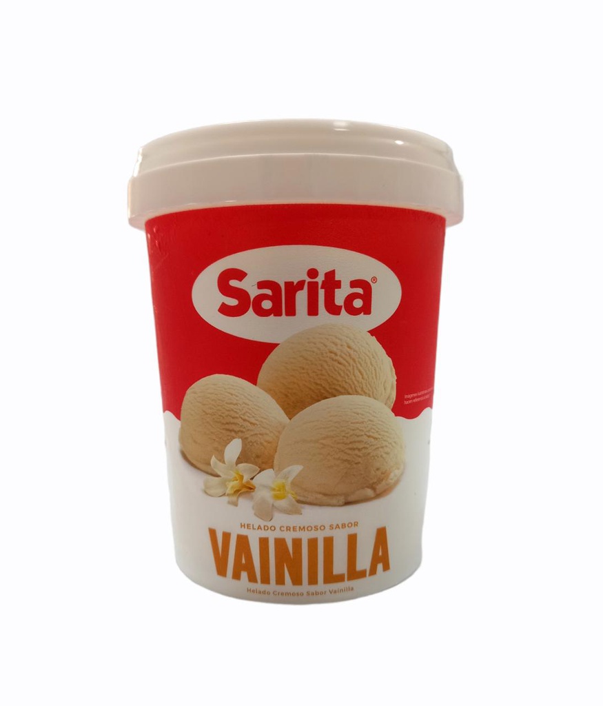 HELADO SARITA VAINILLA 1/2 LIT