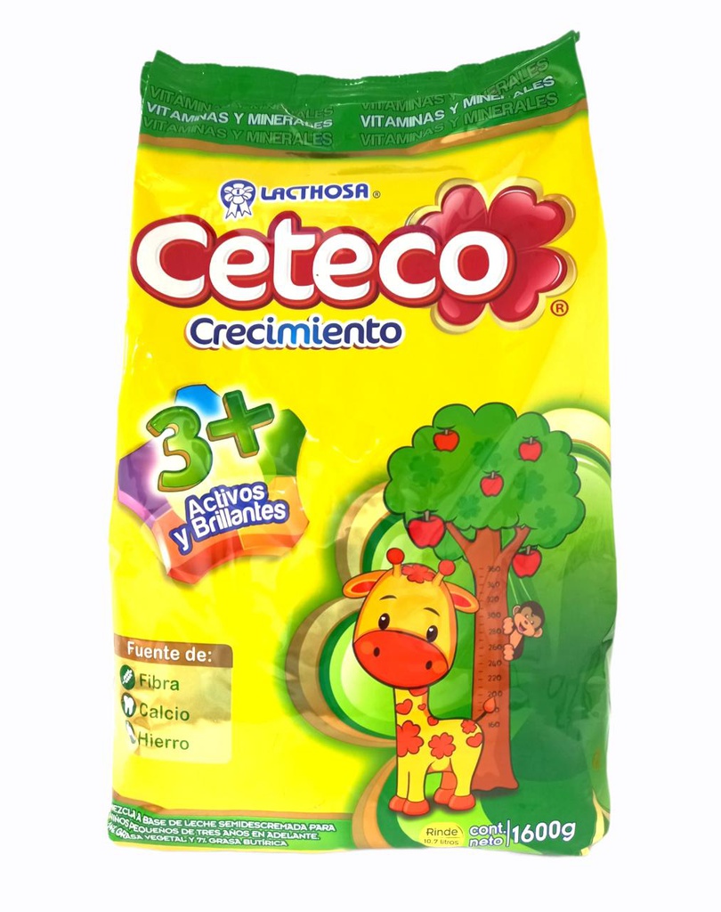 LECHE CETECO CRECIMIENTO 3+ 16