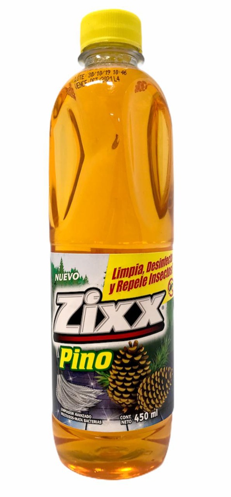 DESINFECTANTE ZIXX PINO 450 ML