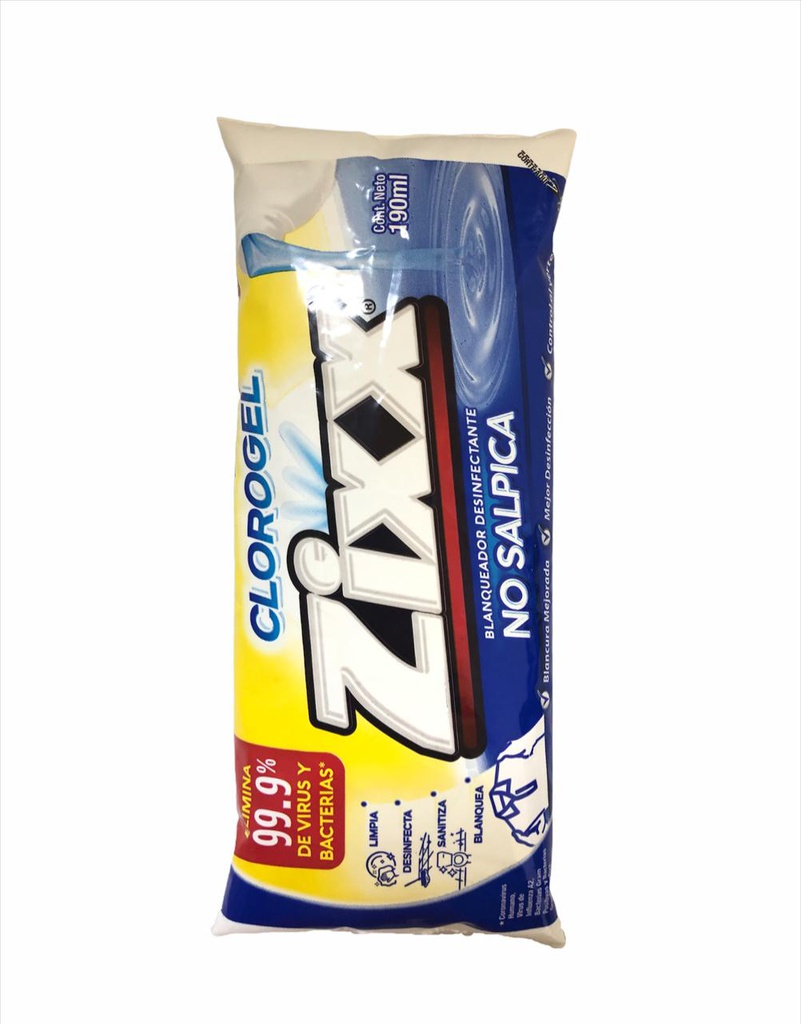 CLORO ZIXX EN GEL 190 ML