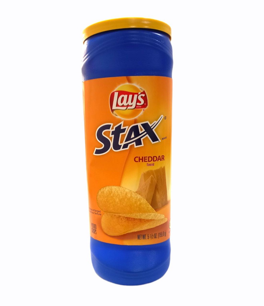 PAPITAS LAYS STAX CHEDDAR 155 