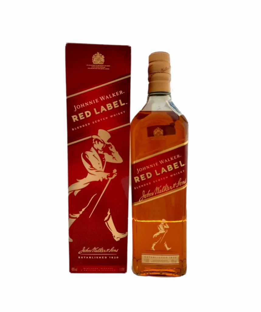 WHISKY JOHNNIE WALKER RED 1LT