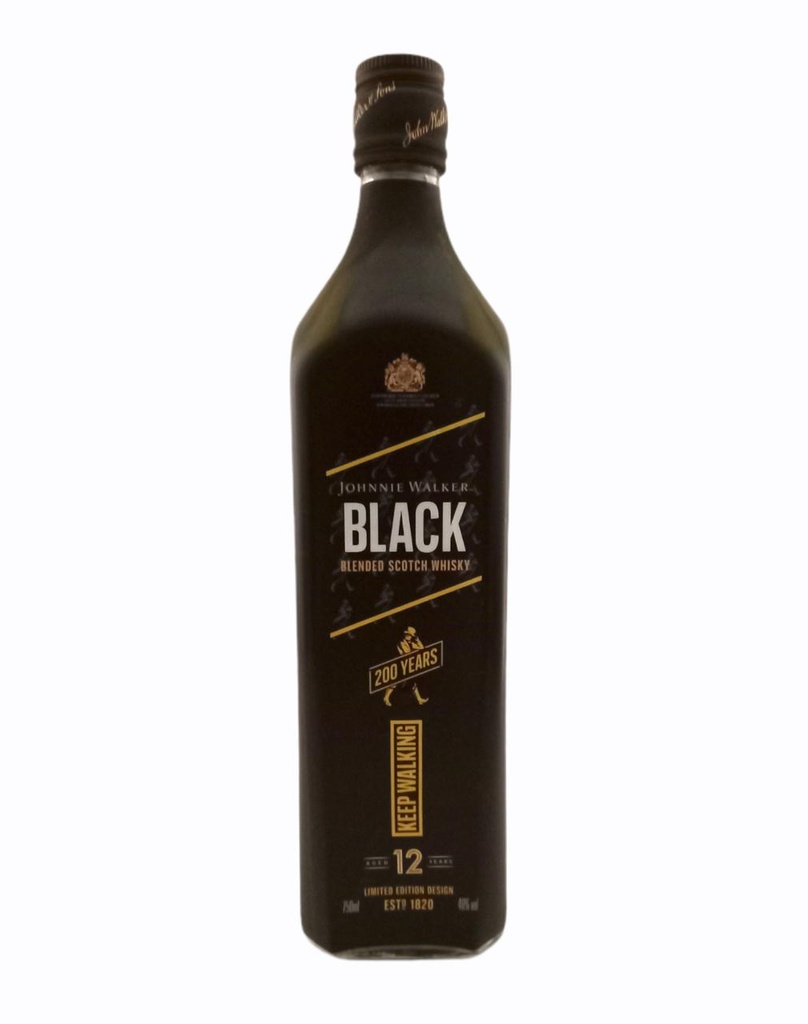 JOHNNIE WALKER BLACK 750 ML