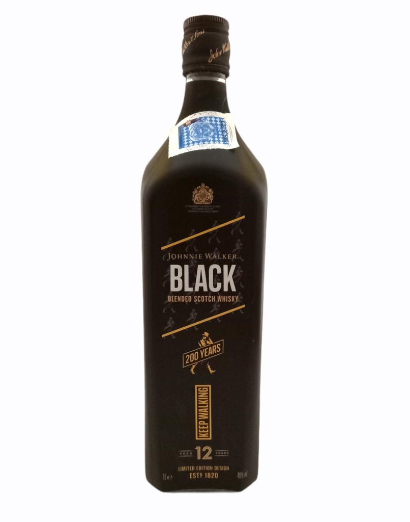 JOHNNIE WALKER BLACK 1000ML