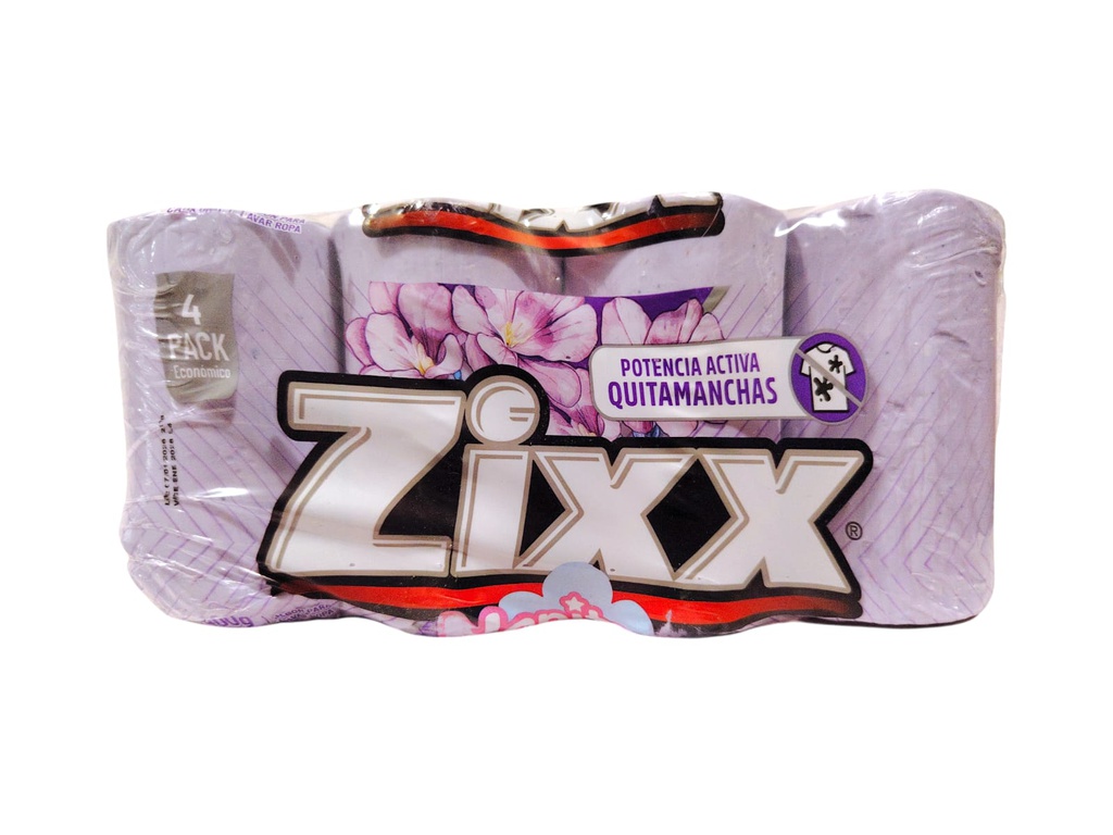 JABON ZIXX NENITOS 4PACK 400 G