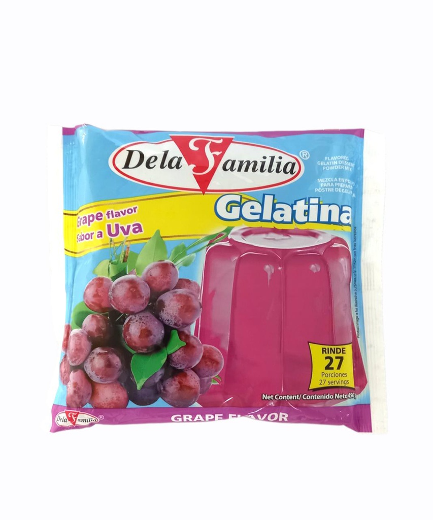 GELATINA DE LA FAMILIA UVA 450