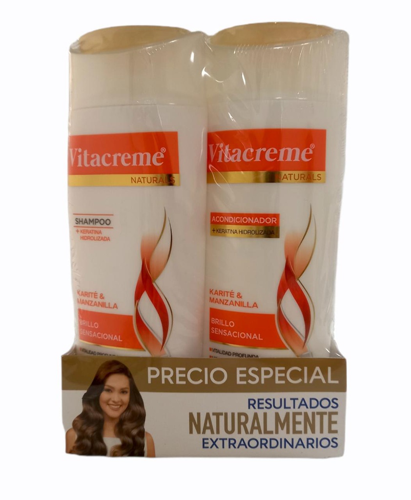 VITACREME 2 PACK 400 ML 