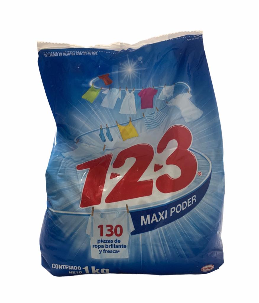 DETERGENTE 1 2 3 1000 G