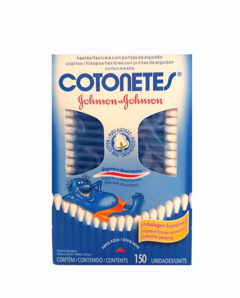 COTONETES JOHNSONS 150 UN