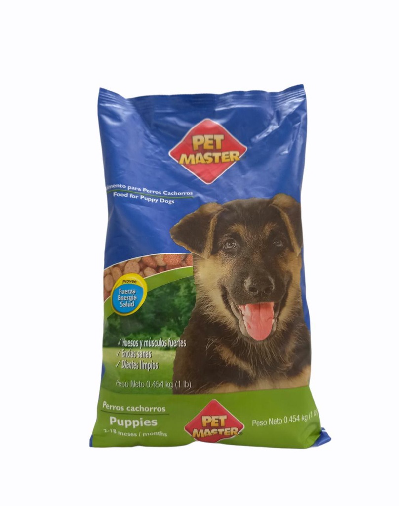 PET MASTER CACHORRO BOLSA 1LB