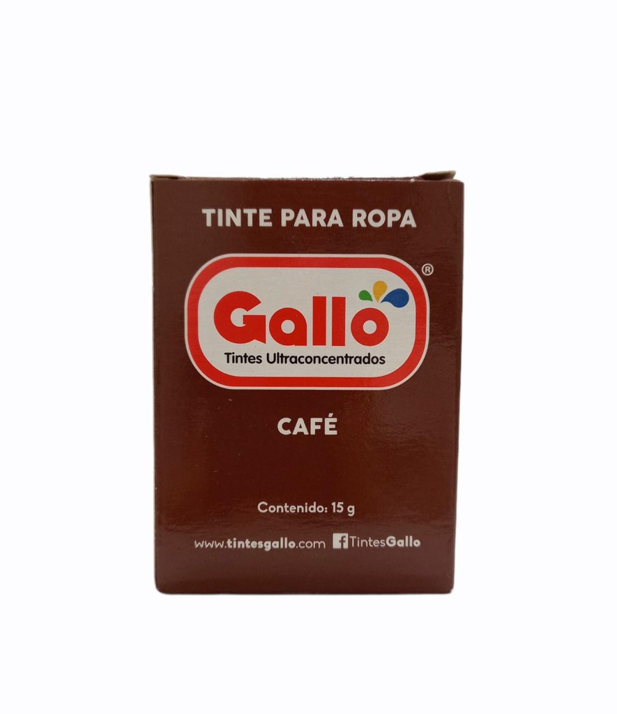 TINTE CAFE GALLO PARA TENIR RO