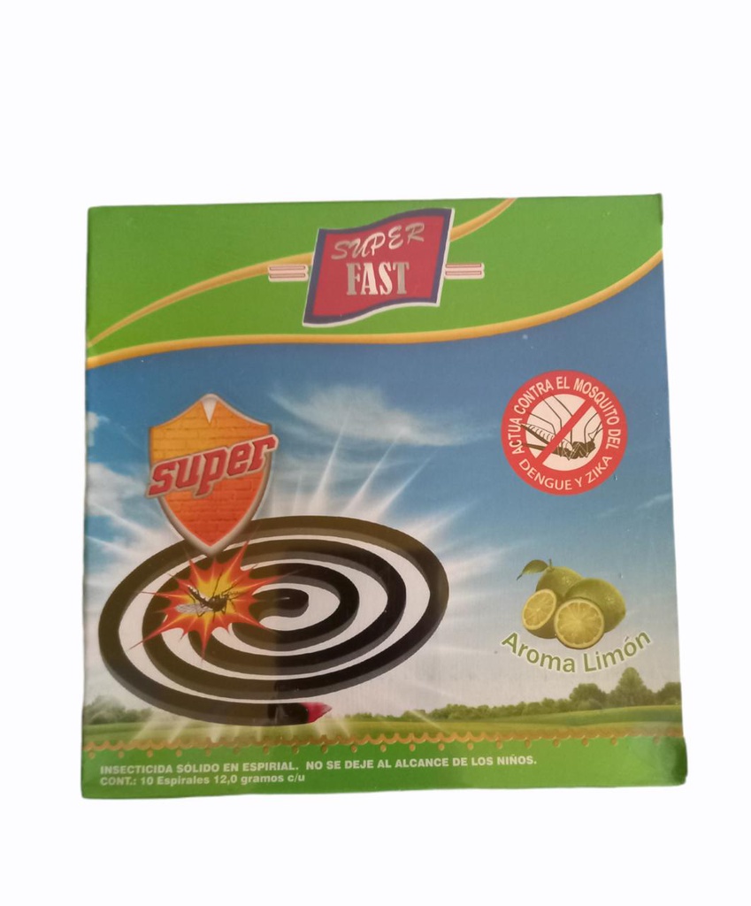 INSECTICIDA EN ESPIRAL SUPER F