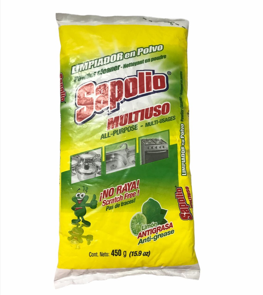 LIMPIADOR EN BOLSA MULTIUSOS SAPOLIO 450G