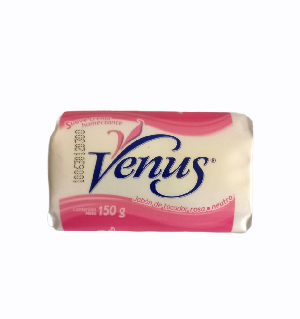 JABON VENUS CREMA ROSA 150 GRA