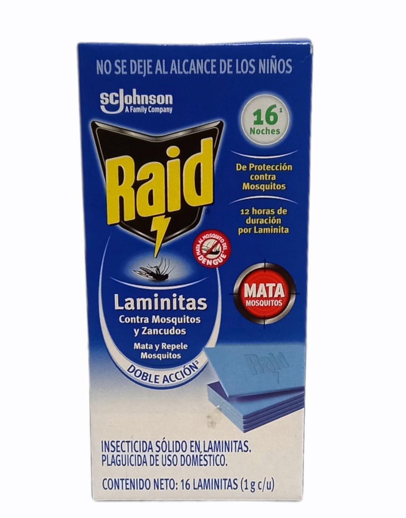 LAMINITAS RAID REPUESTO 16 UND