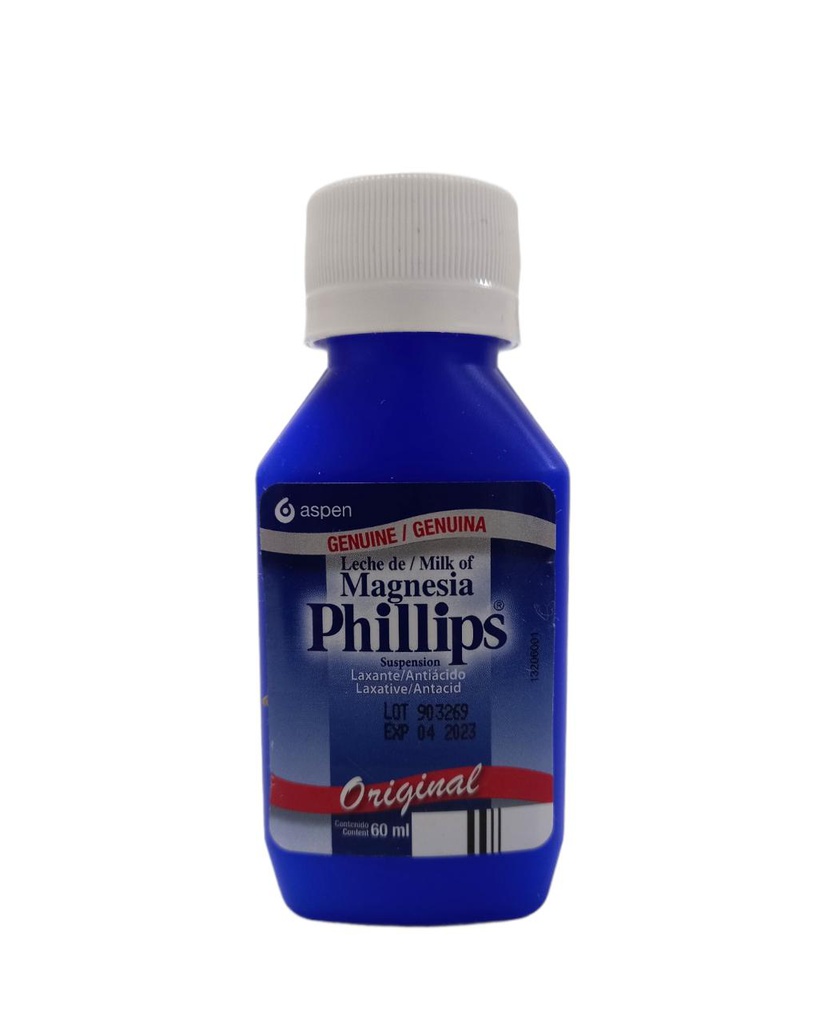 LECHE DE MAGNESIA PHILLIPS 60M