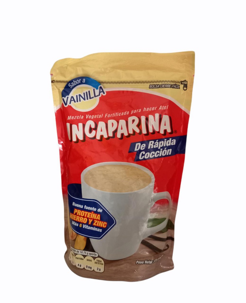 INCAPARINA VAINILLA 375 G