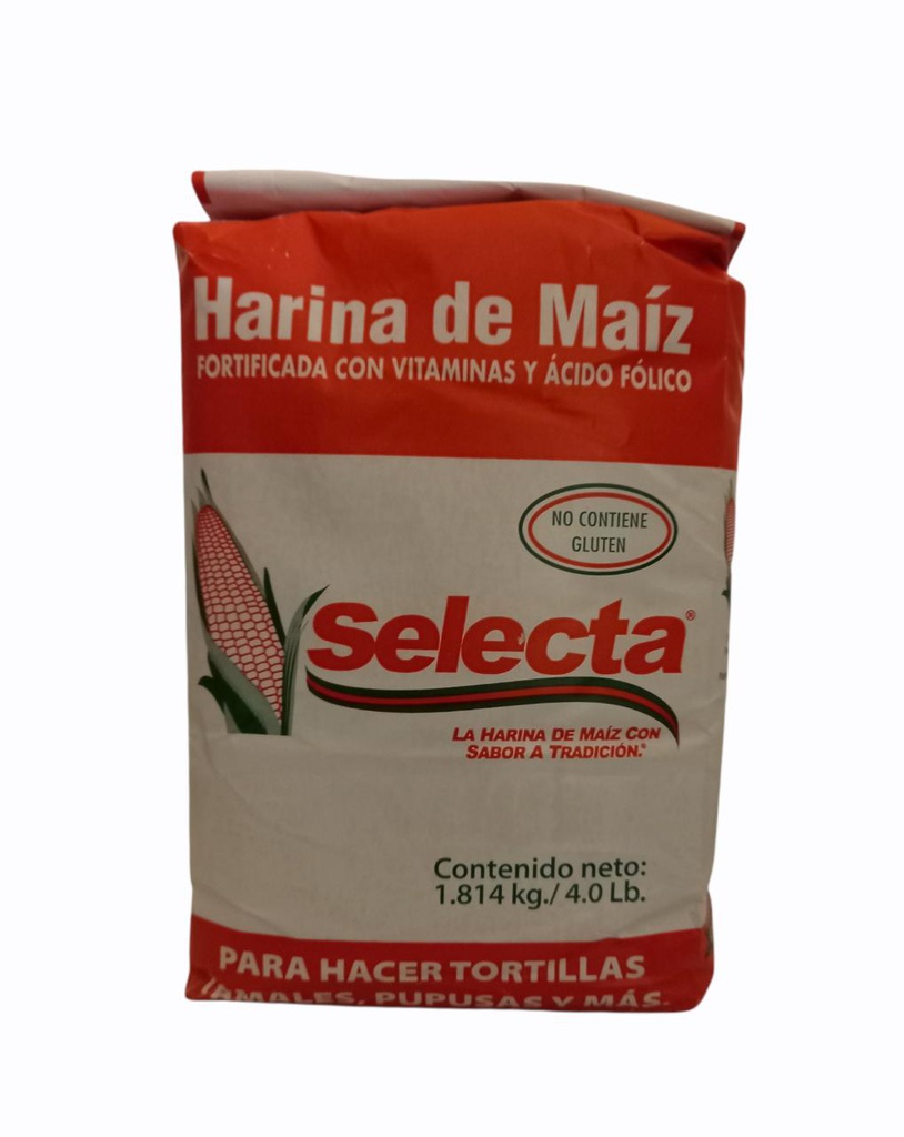 HARINA DE MAIZ SELECTA 4 LBS