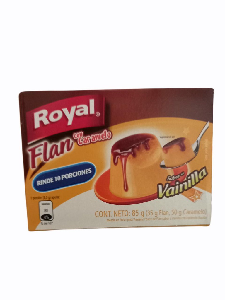 FLAN ROYAL VAINILLA CARAMELO 8