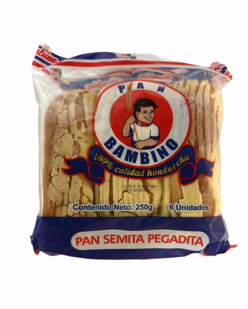 SEMITA LARGA BAMBINO 250 G 