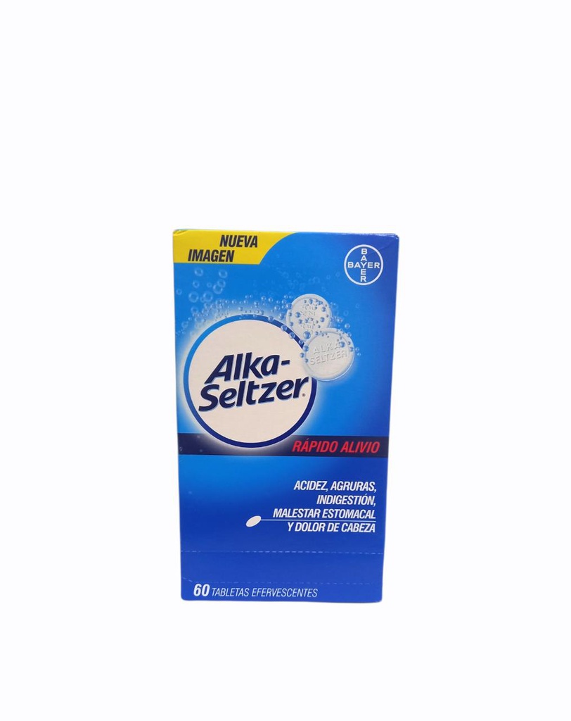 CAJA ALKA SELTZER 60 UNIDADES