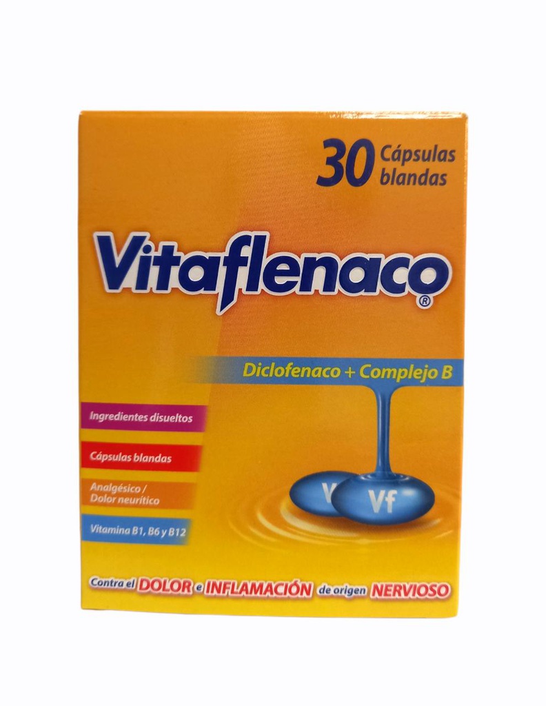 VITAFLENACO 30 CAPSULAS