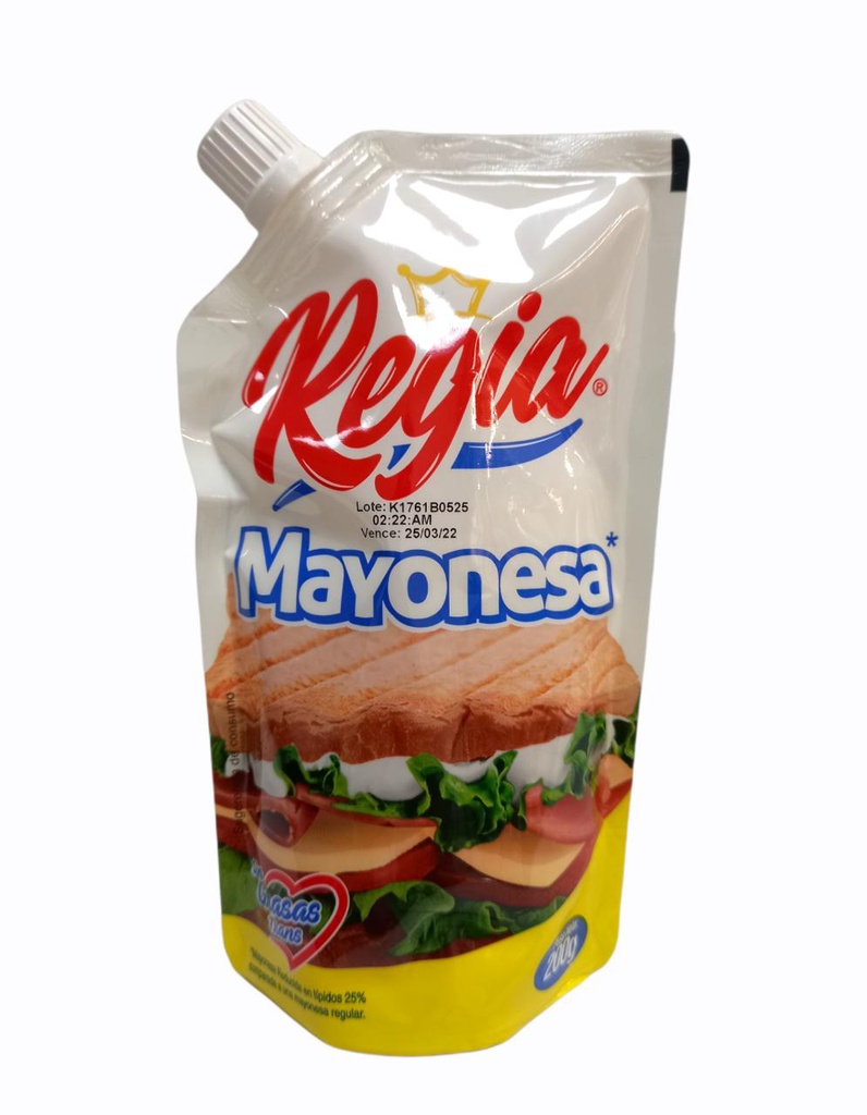 MAYONESA REGIA 200 G