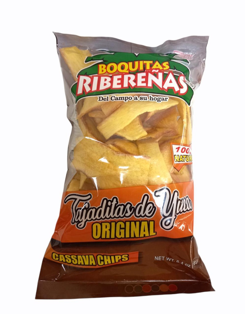 TAJADITAS DE YUCA 180G