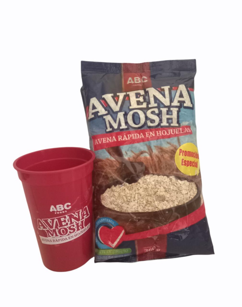 2PACK AVENA MOSH 310GR+VASO