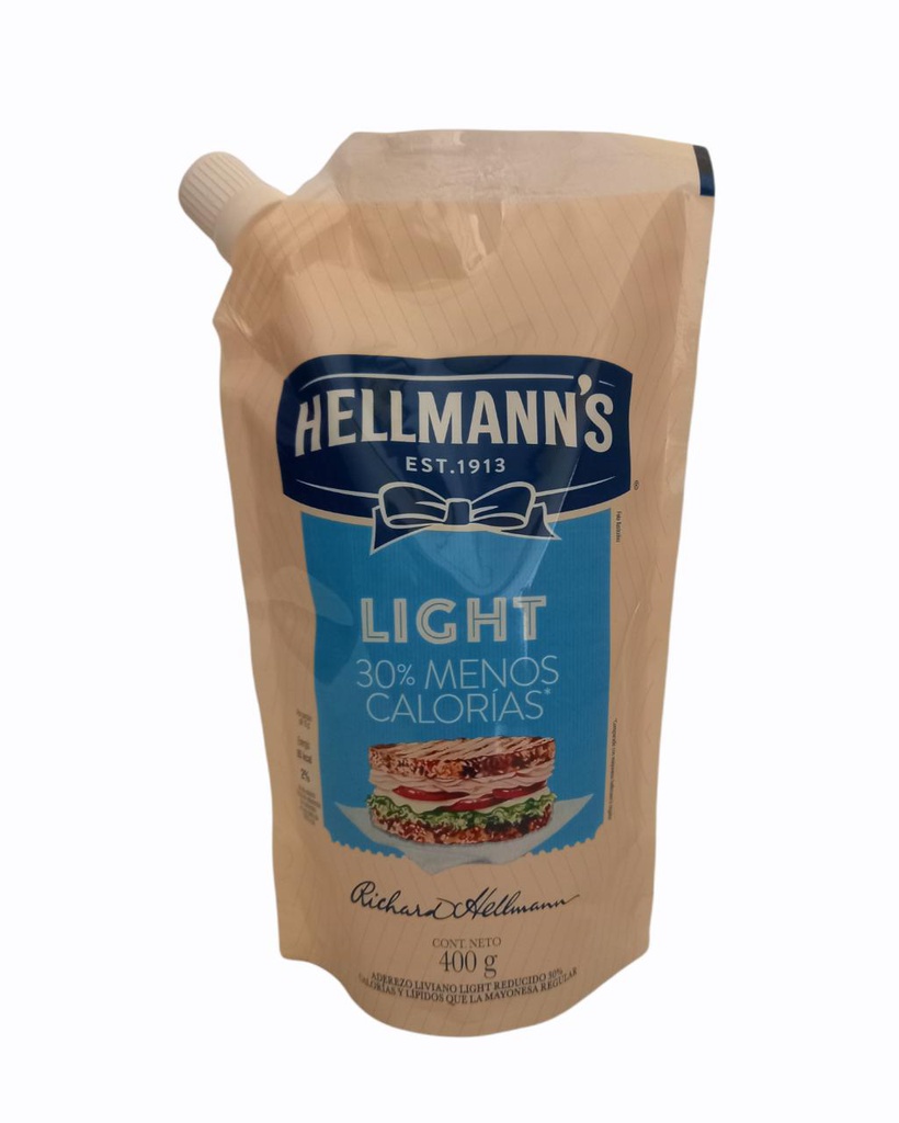 MAYONESA HELLMANNS LIGHT 400G