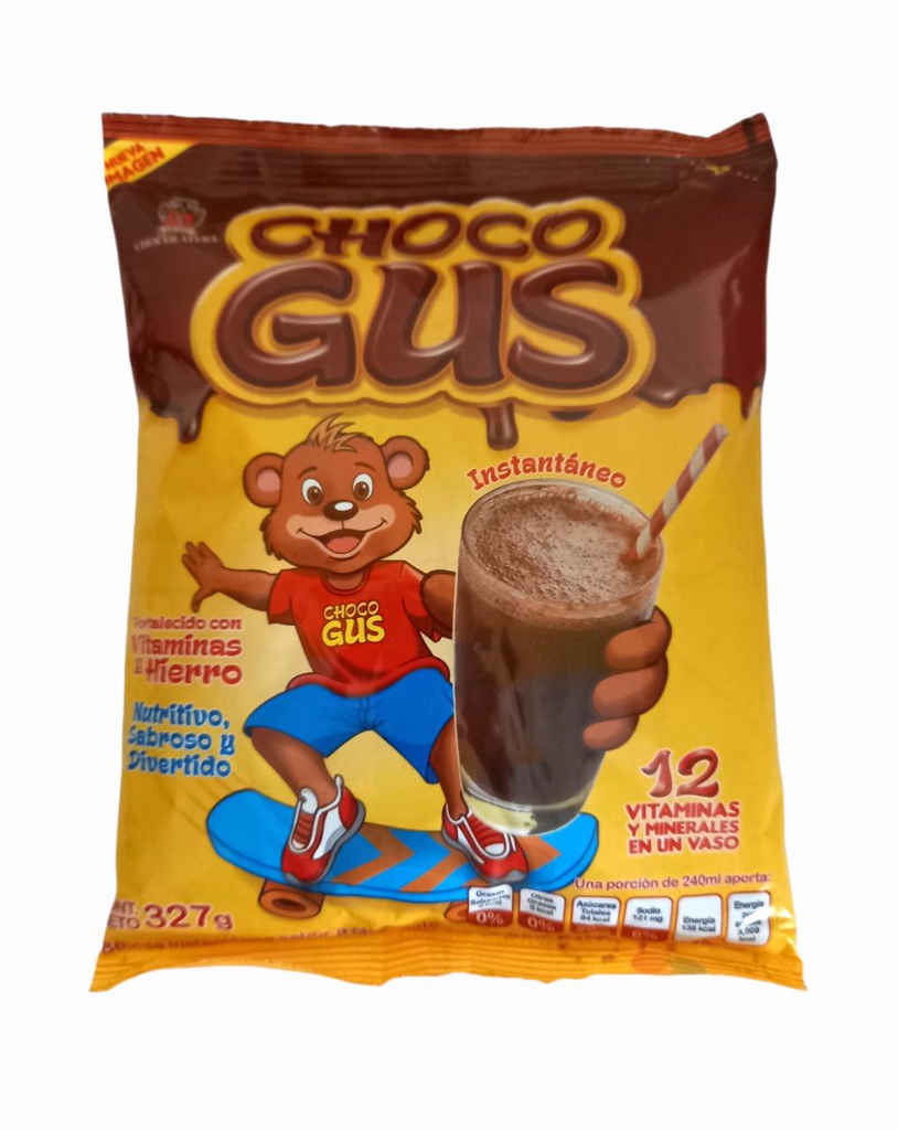 CHOCOLATE CHOCO GUS EN POLVO