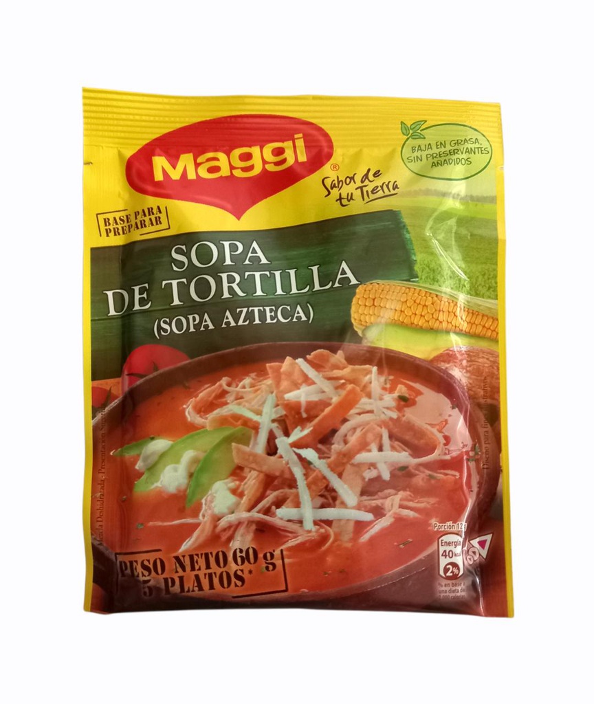 SOPA DE TORTILLA MAGGI 60 GR