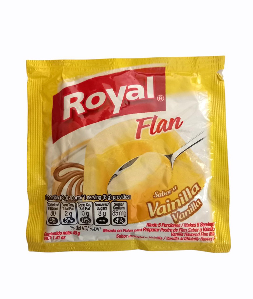 ROYAL FLAN VAINILLA 40GR