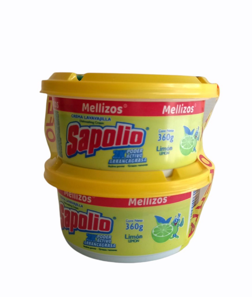 2PACK CREMA SAPOLIO LIMON AMAR