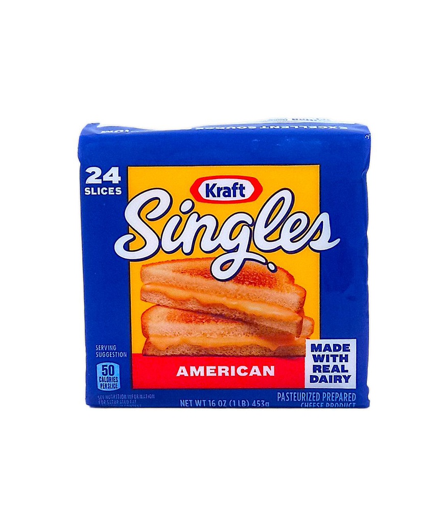 QUESO KRAFT AMERICANO SINGLES 