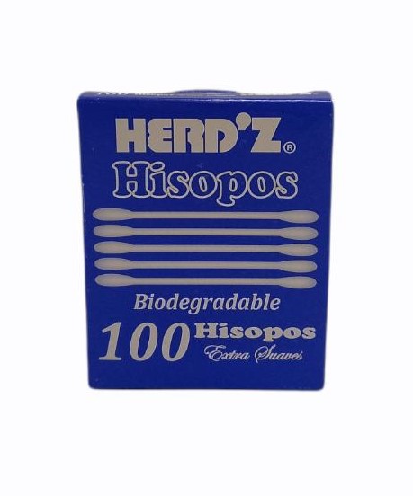 HISOPOS HERDS 100UNI