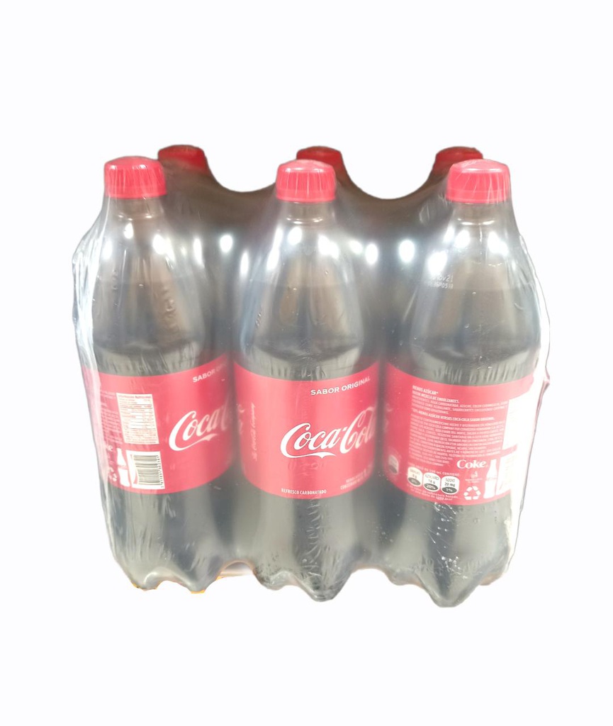 PAQUETEDE  COCA 1 25 LITROS 6 UNDS