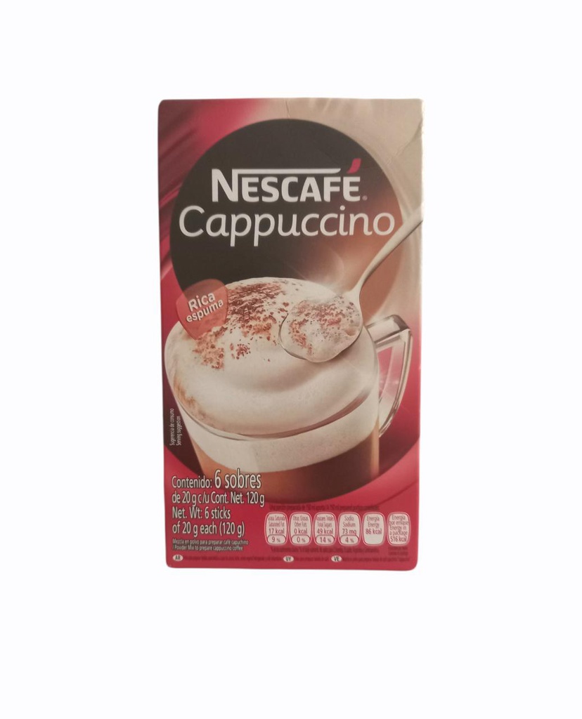 NESCAFE CAPPUCCINO SOBRE 20G