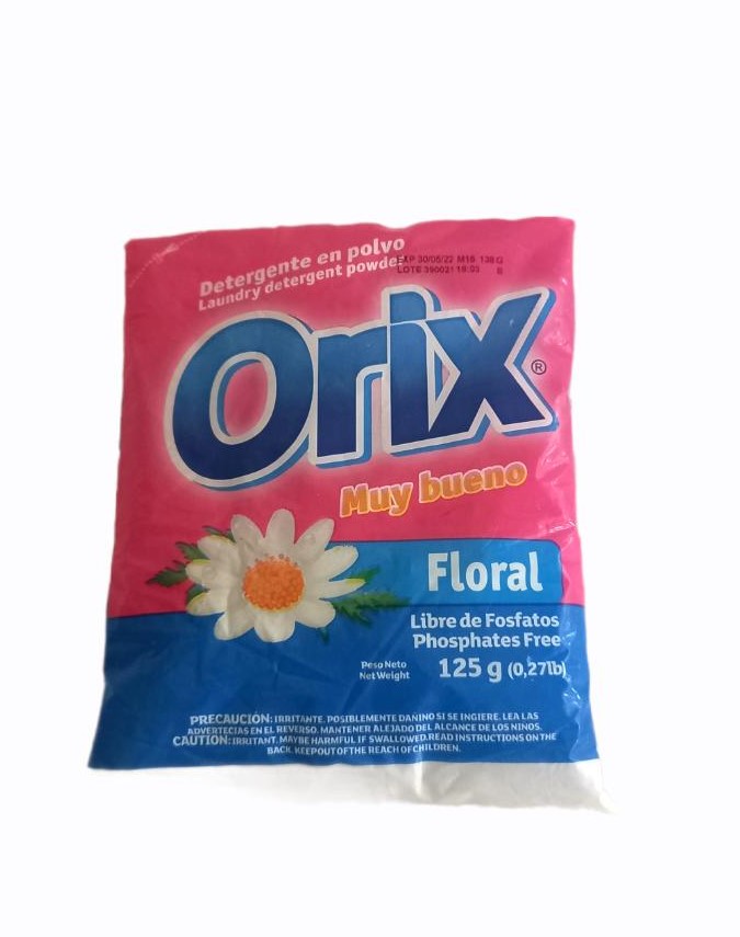 DETERGENTE ORIX FLORAL 125G MU