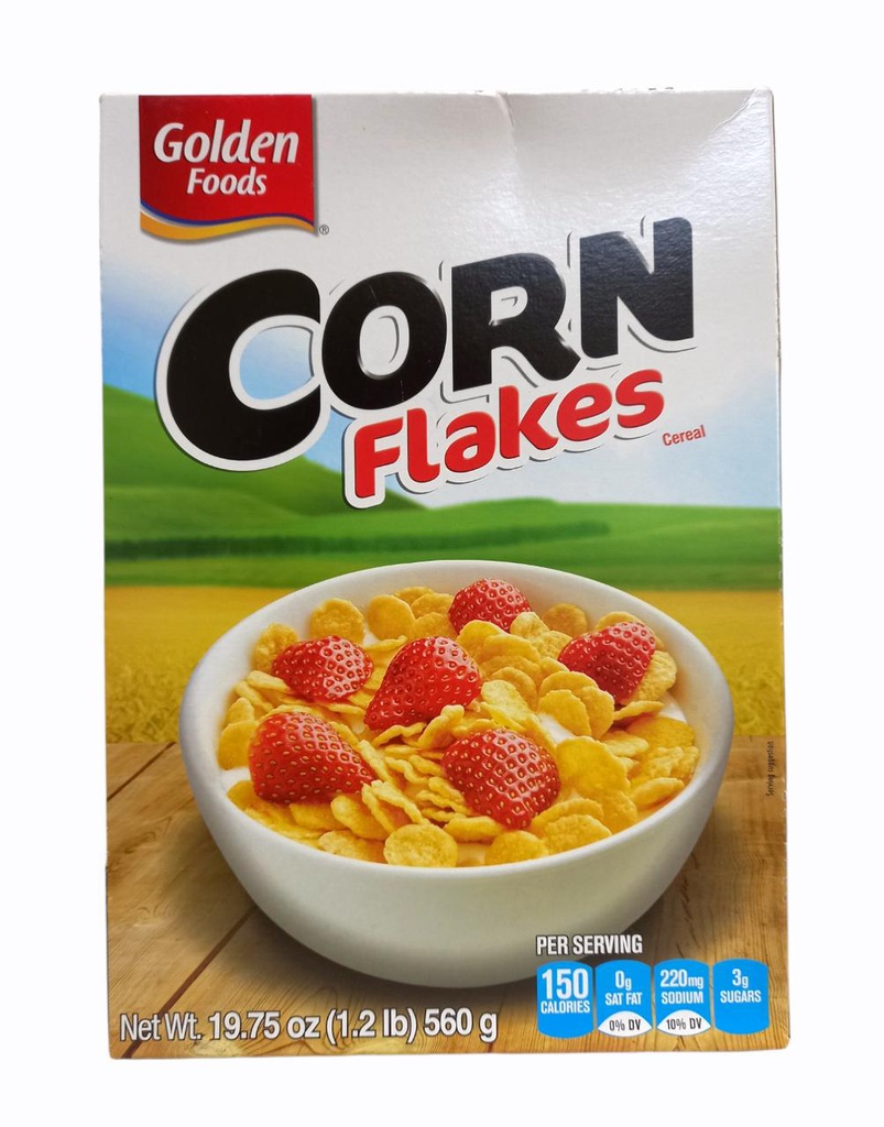 CEREAL CORN FLAKES GOLDEN 560G