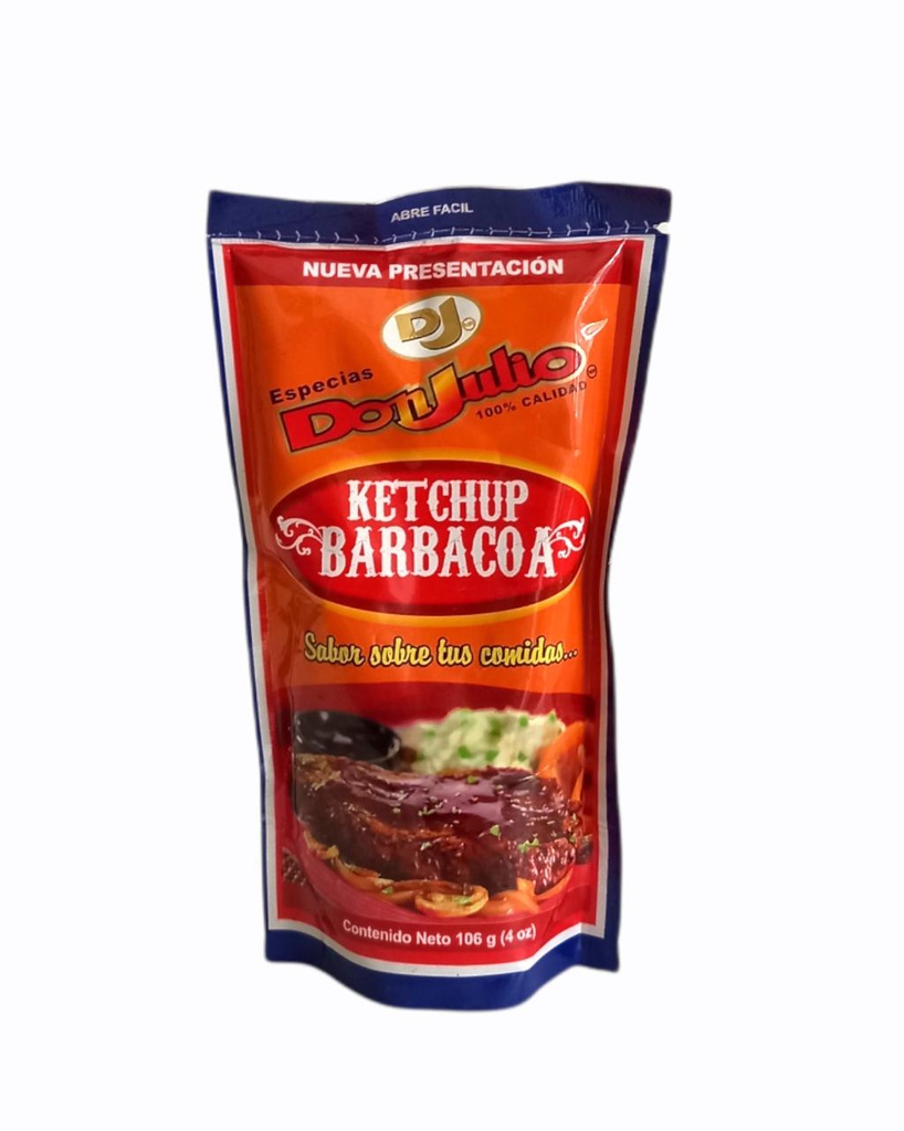 KETCHUP BARBACOA DON JULIO 106