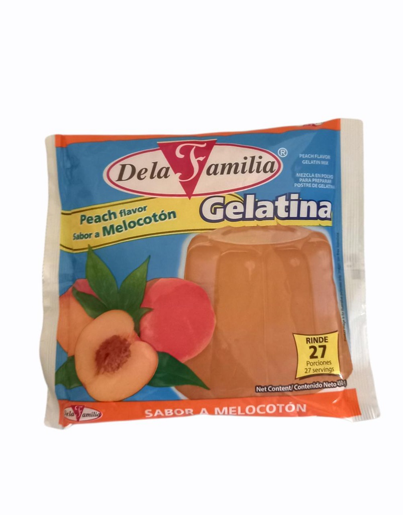 GELATINA DE LA FAMILIA MELOCOT