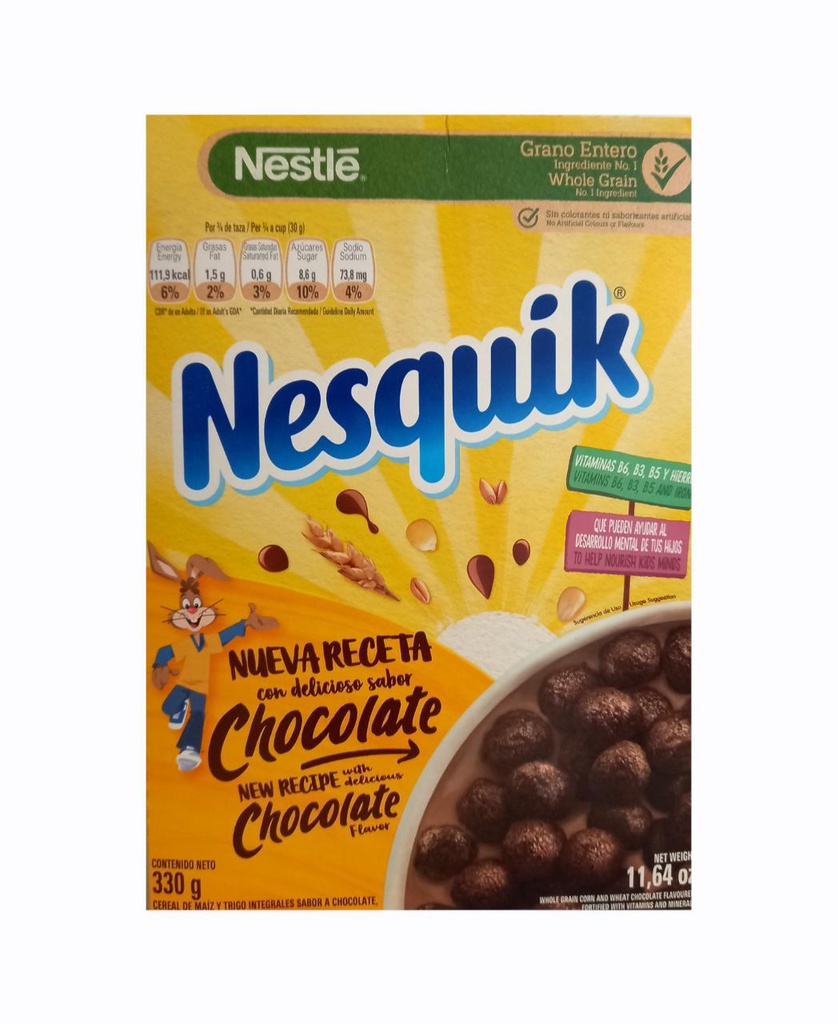 CEREAL NESQUIK PR PA CAL 330 G