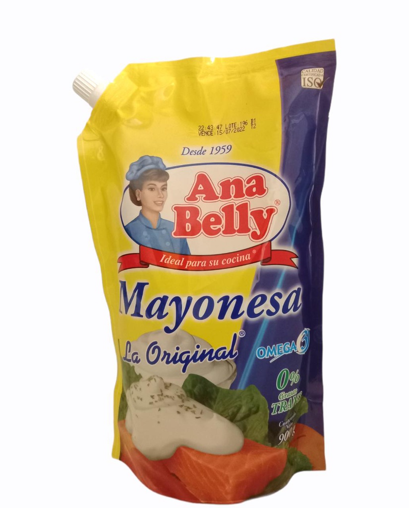 MAYONESA ANA BELLY DOY PACK 90