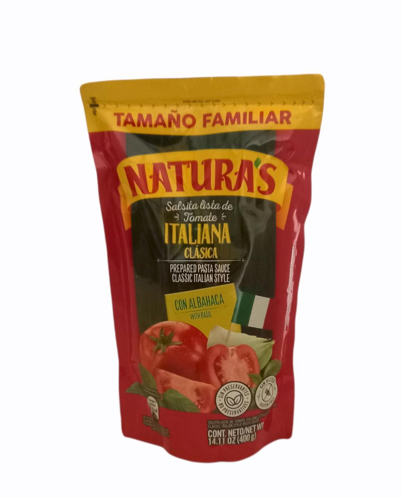 SALSA CLASICA ITALIANA NATURAS