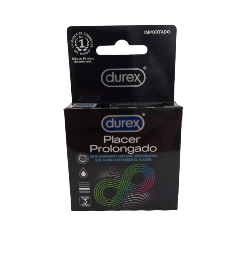 CONDONES DUREX PLACER PROLONGA