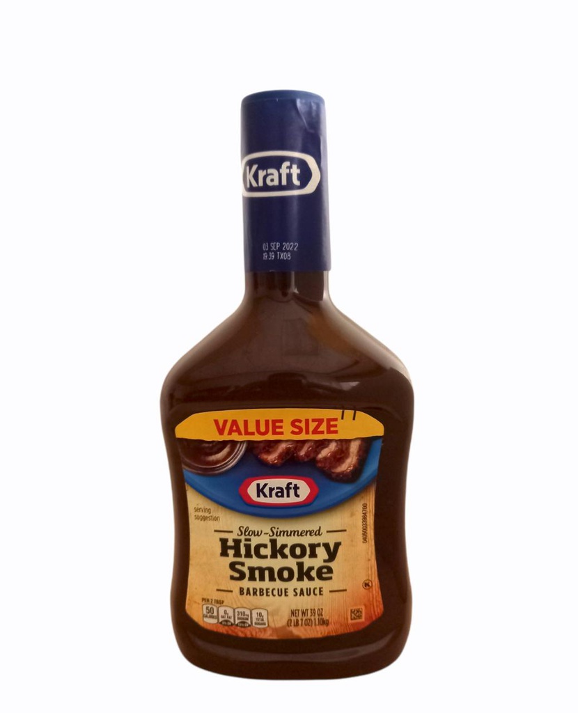 SALSA BBQ KRAFT HICKORY 39 OZ